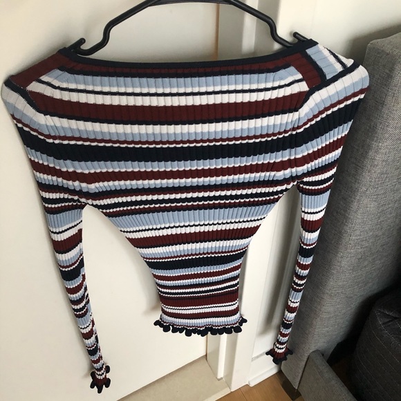 Cinq à Sept striped Estella top - Picture 3 of 8